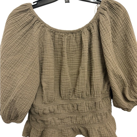 Chic Earth-Toned Blouse by Anko - Picture 3 of 5